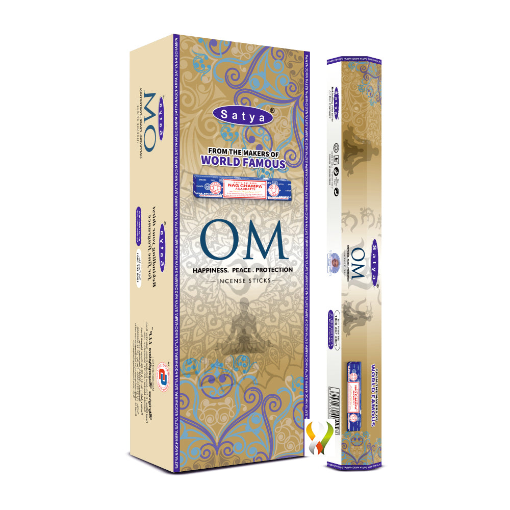 Satya Om Hexa - 120 Sticks