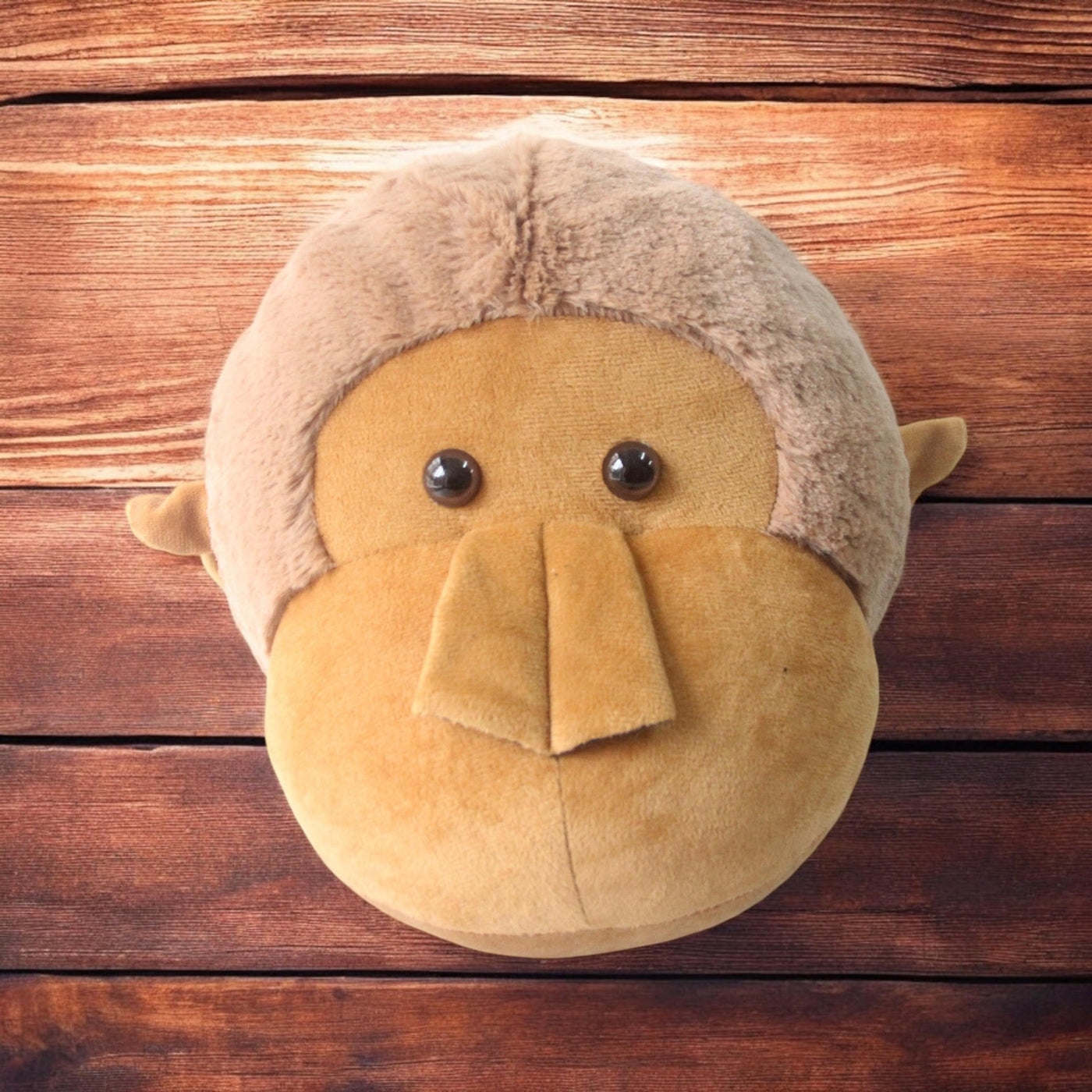 22cm Orangutan Head Wall Hanger — Friendly, Slightly Silly & Definitely Cool