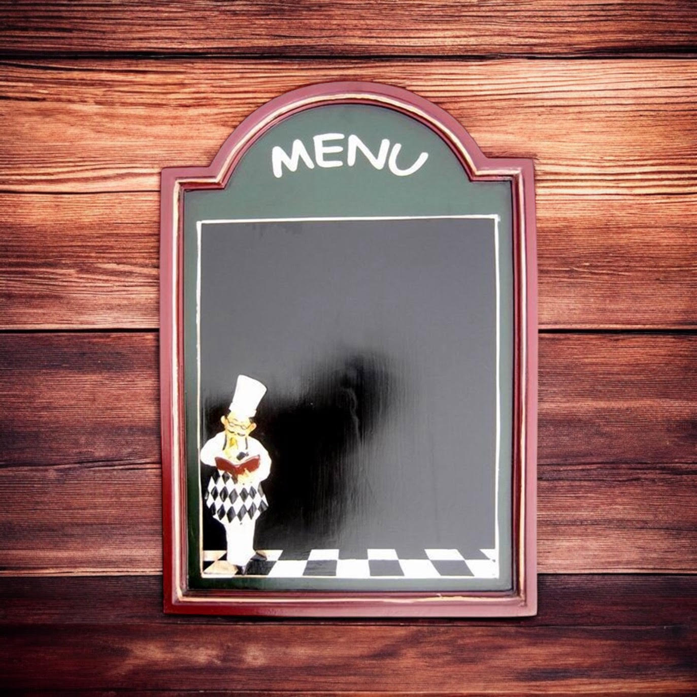 60 x 40 cm Chef Menu Blackboard