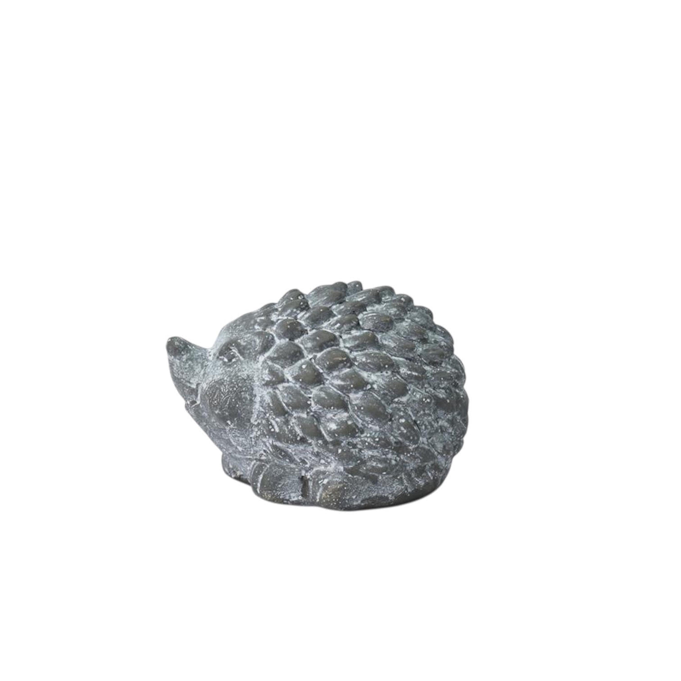 10CM Grey Cement Hedgehog Ornament