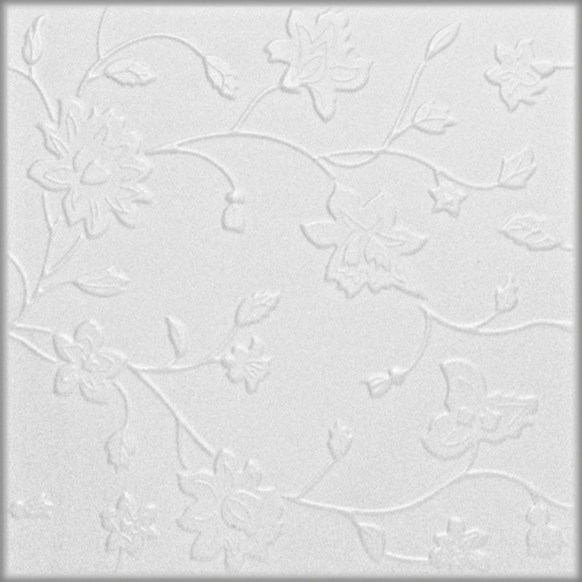White Decorative Ceiling & Wall Panels Bundle – 2m² (8 Panels), Paintable 4mm