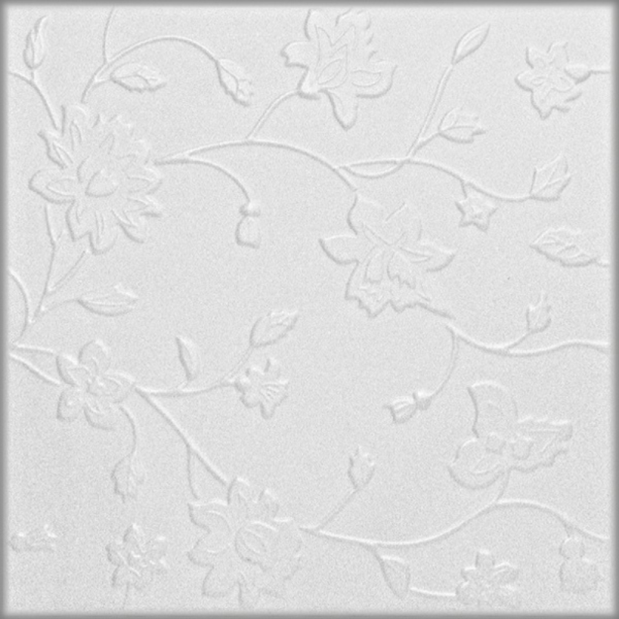 White Decorative Ceiling & Wall Panels Bundle – 2m² (8 Panels), Paintable 4mm