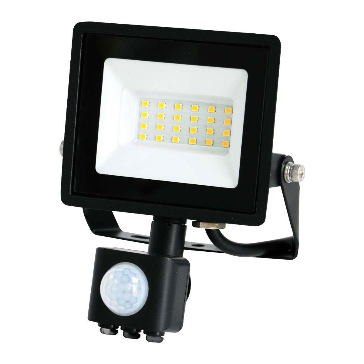 Eveready 10W IP44 LED PIR Floodlight - 1000 Lumen - 4,000K Cool White