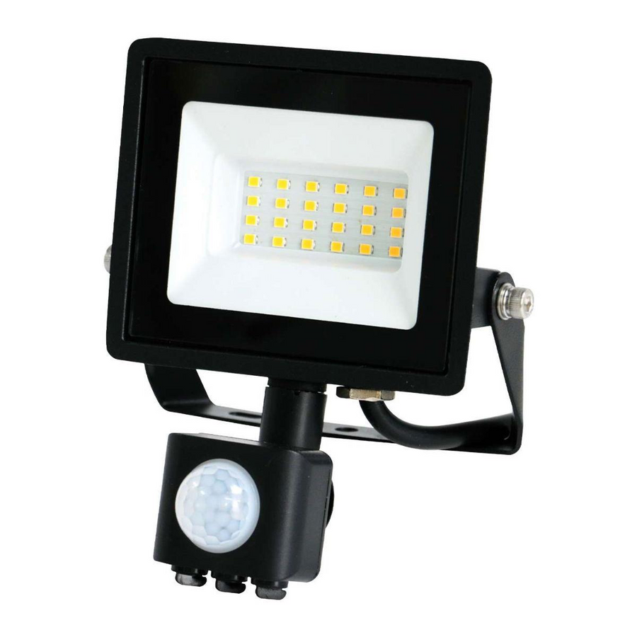 Eveready 10W IP44 LED PIR Floodlight - 1000 Lumen - 4,000K Cool White