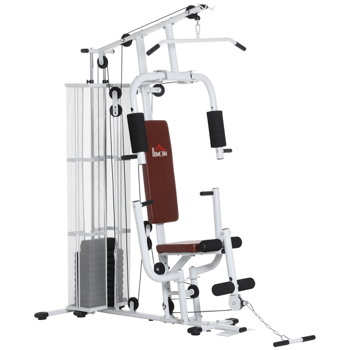 HOMCOM Multifunction Home Gym Weight Training Station Machine
