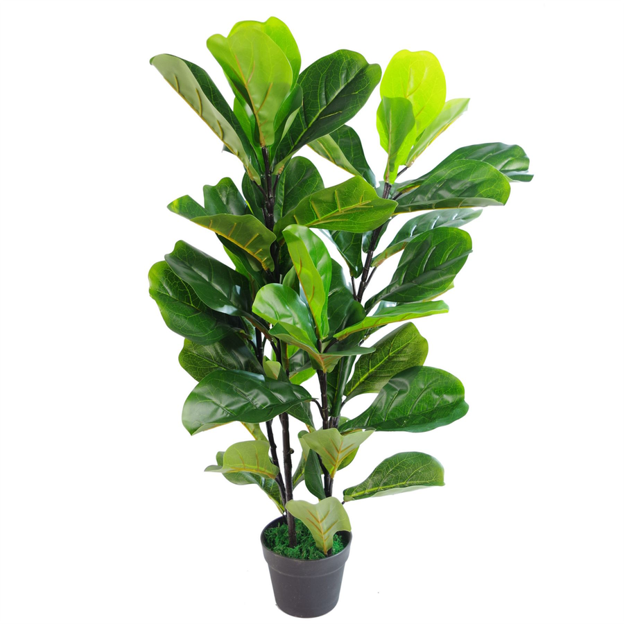 90cm Artificial Fiddle Leaf Fig Tree Ficus Lyrata Plant