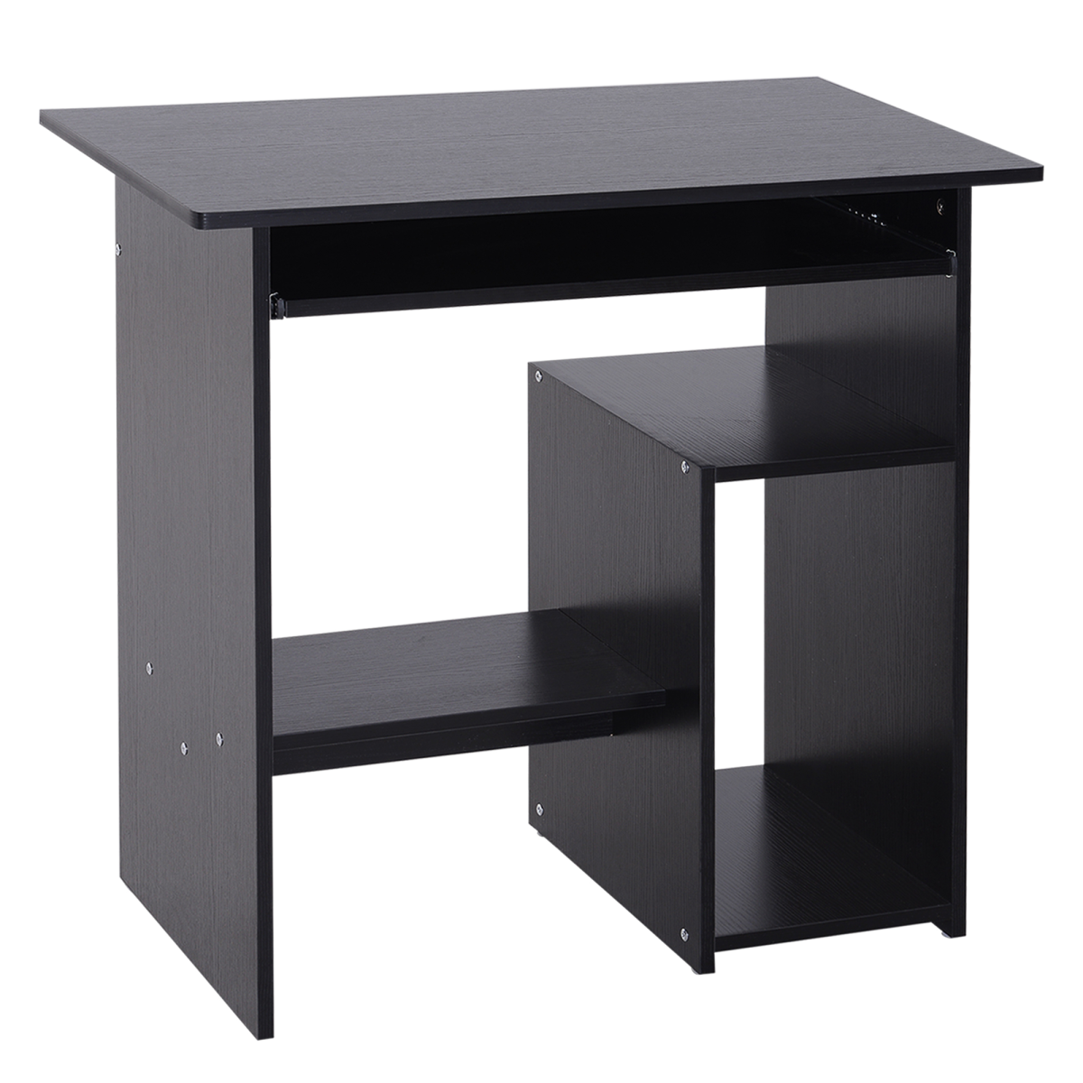 Computer Desk, 73.5H cm, Black