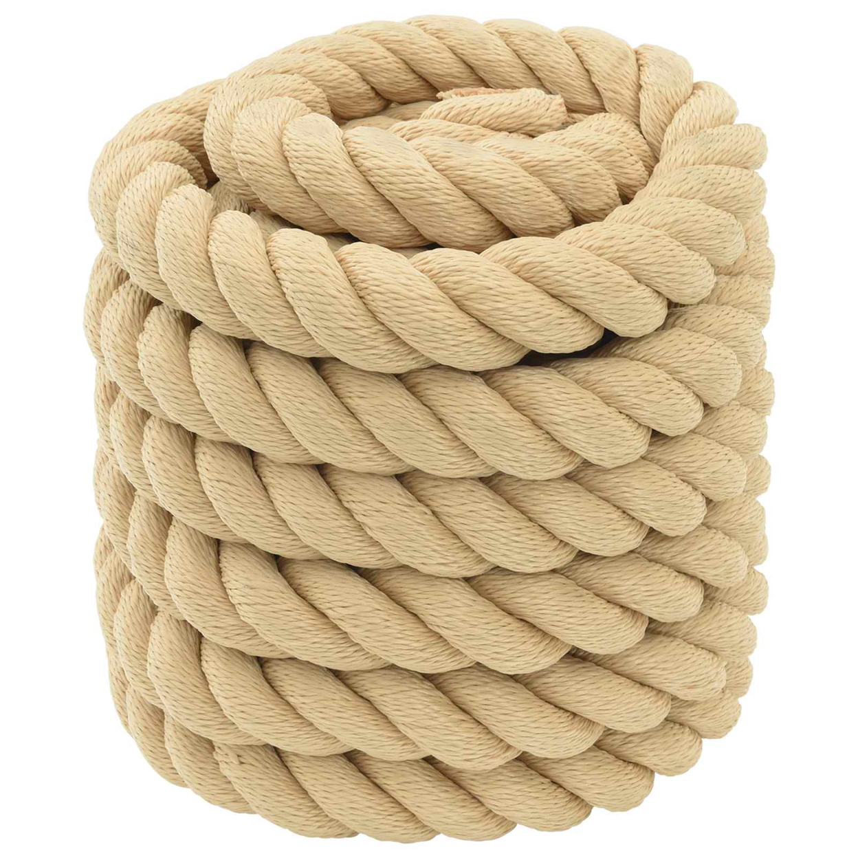 vidaXL Boat Rope 25 m 3 Natural PP