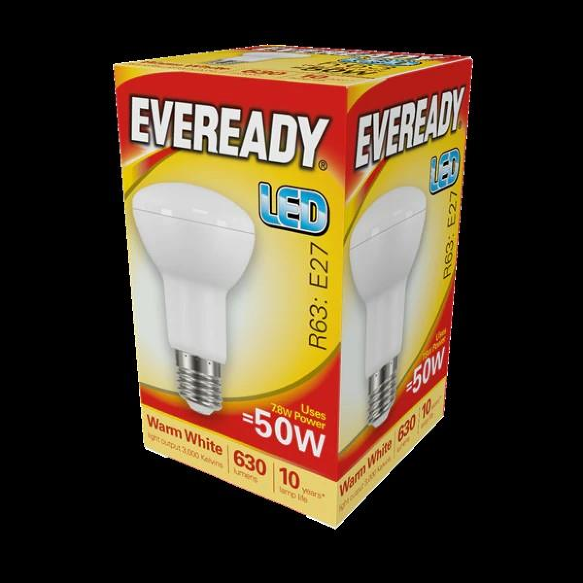 Eveready LED R63 ES 7.8W (50W) Bulb Pack of 5