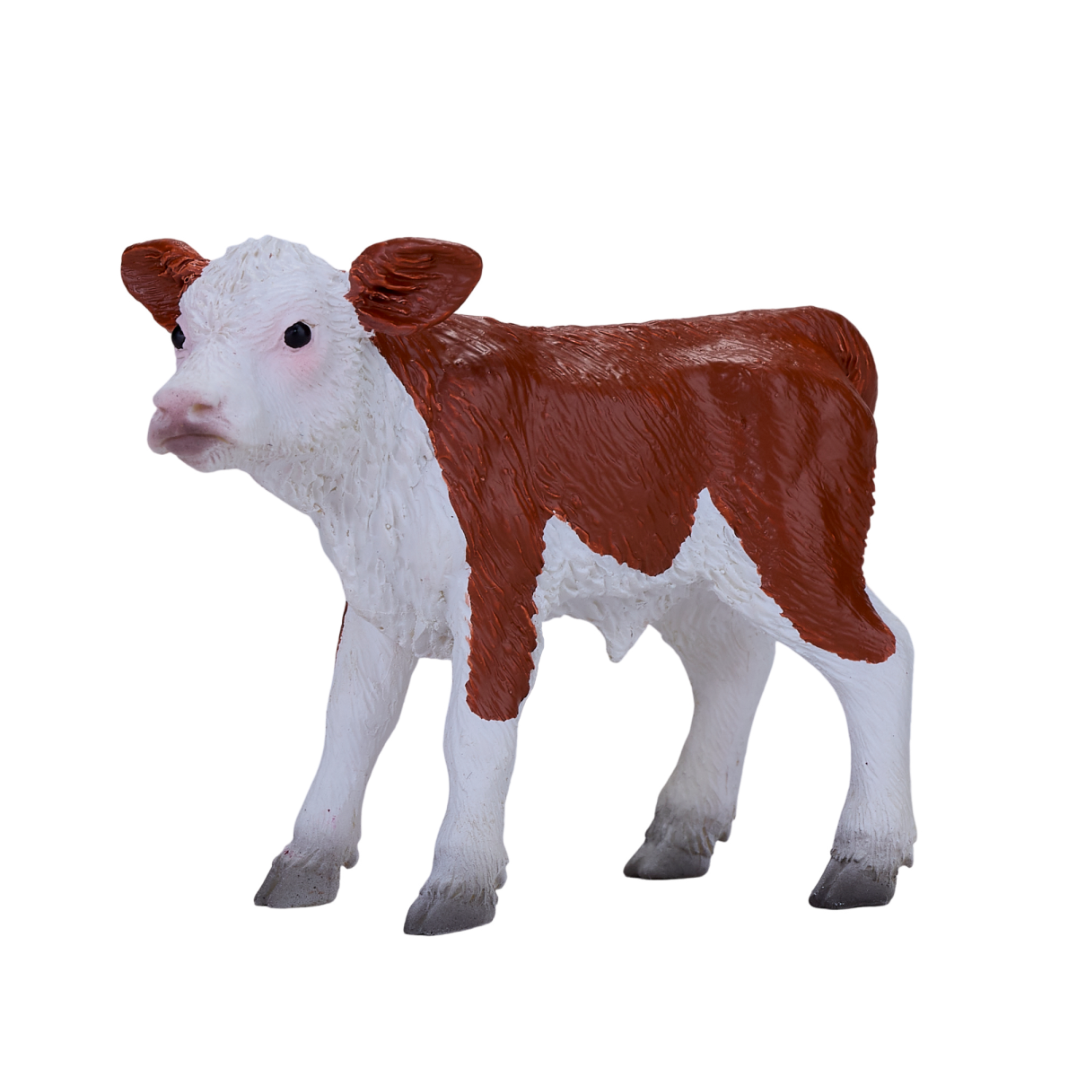 Hereford Calf Toy Figurine
