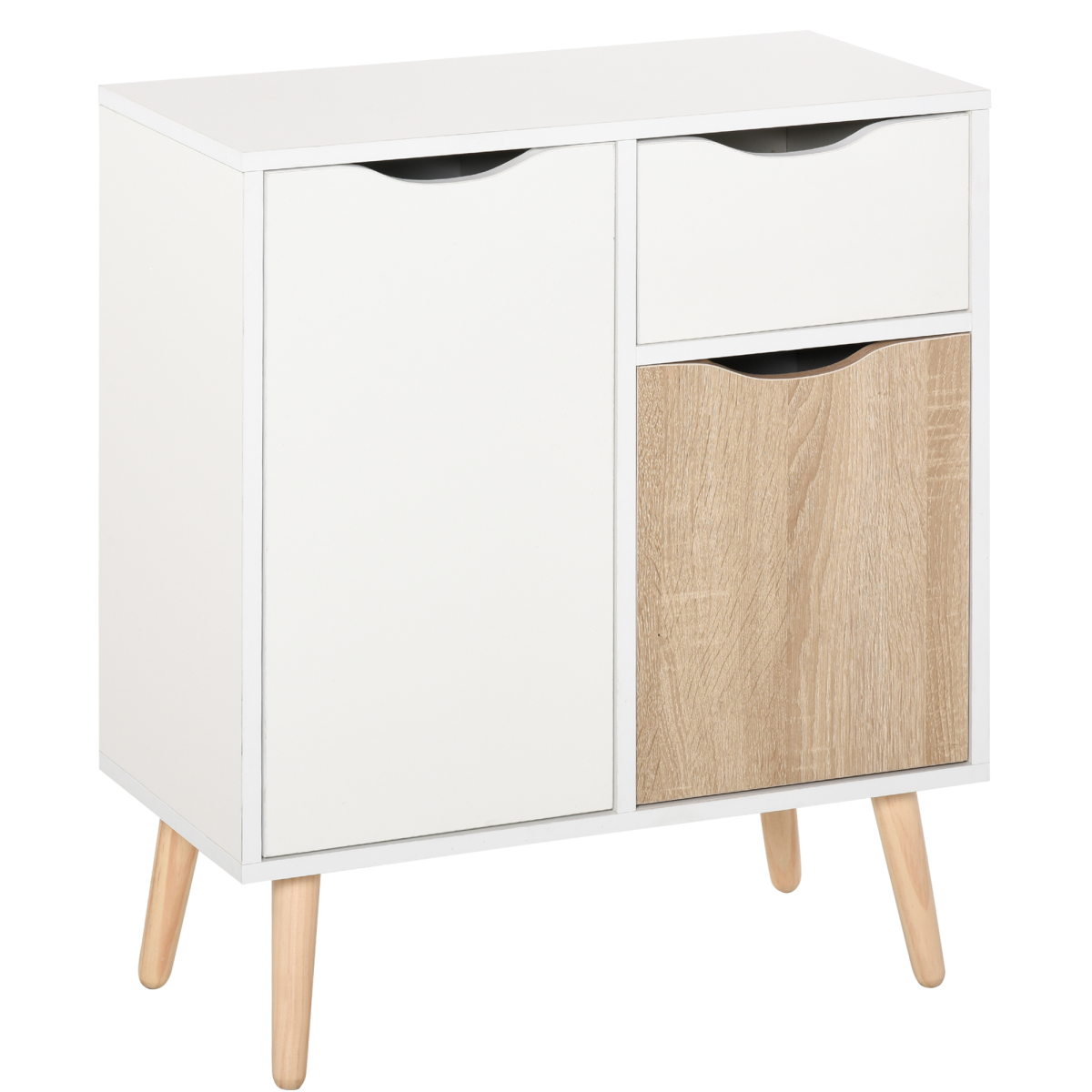 Floor Cabinet Storage Cupboard Sideboard with Drawer