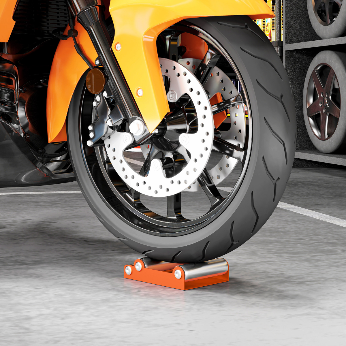 Wheel Roller Stand