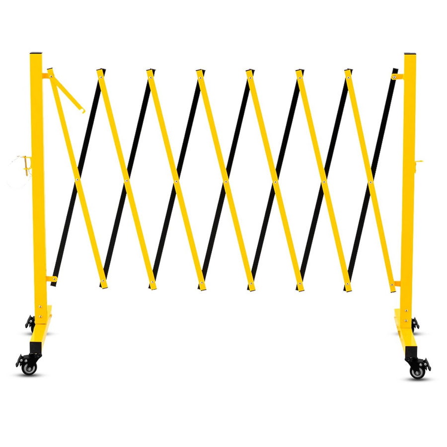 Metal Expandable Barricade, 11 Feet Retractable Fence Outdoor