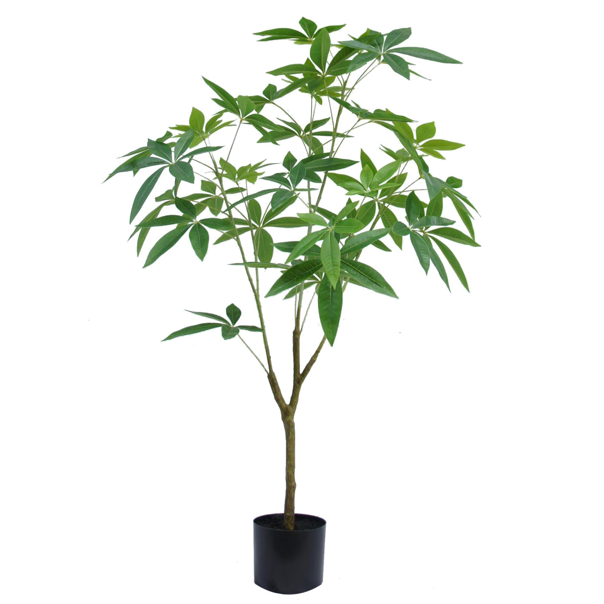 120cm Artificial Money Plant Pachira Faux Tree
