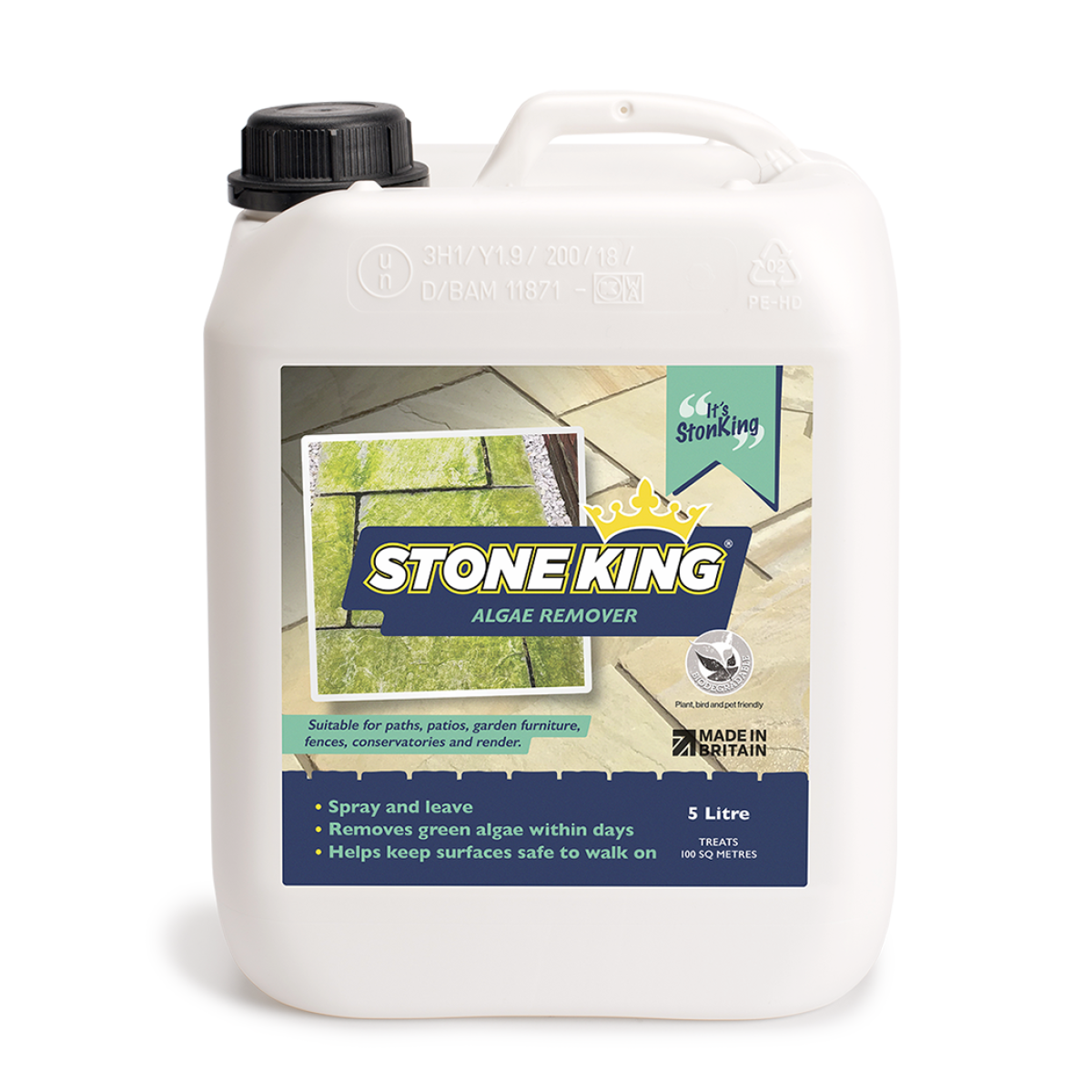 Stone King 5 Litre Algae Remover