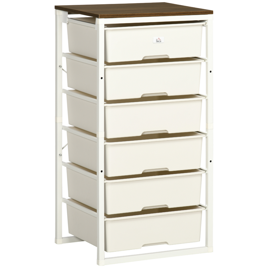 6-Drawer Chest of Drawers Storage Cabinet