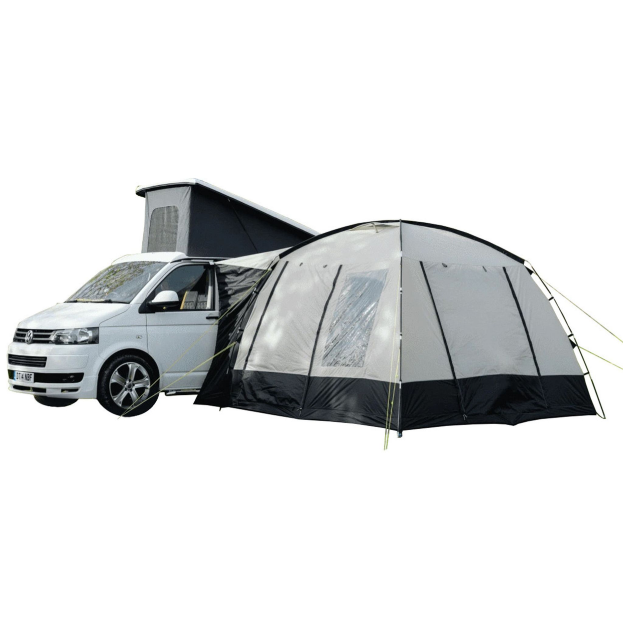 Cubo Campervan Awning V2 (Fibreglass Poles)