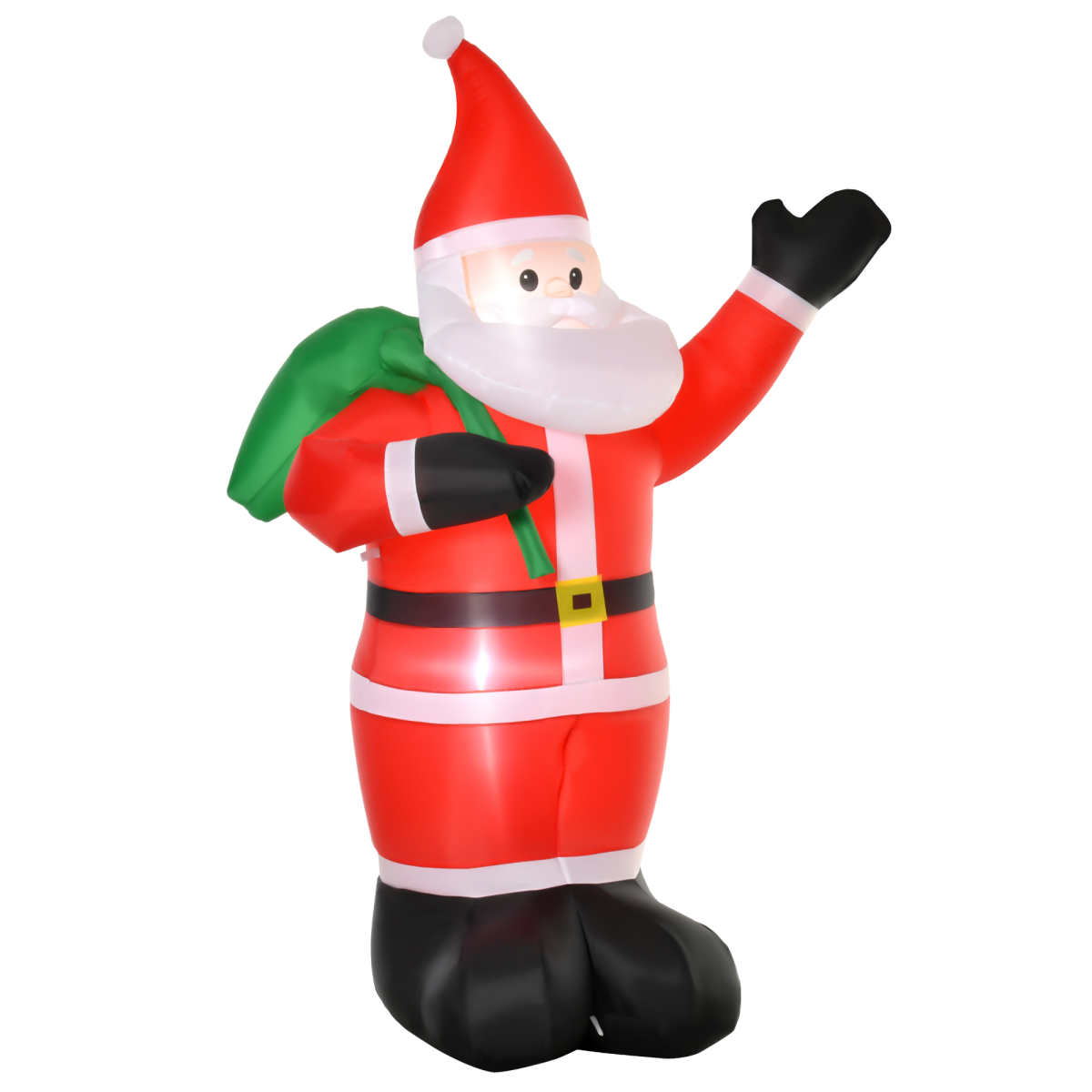 8ft Christmas Inflatable Santa with LED Lights for Indoor Outdoor Use