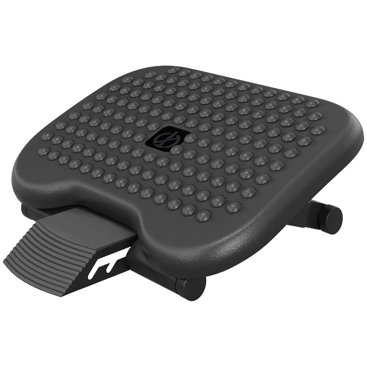 HOMCOM Adjustable Foot Rest Black