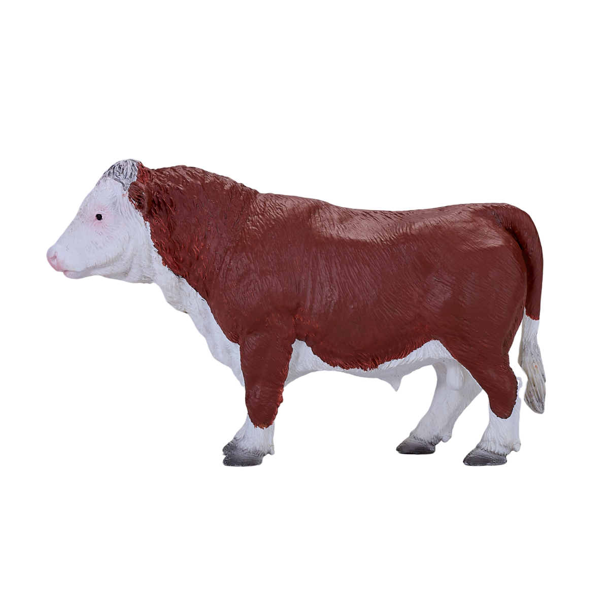 Hereford Bull Toy Figurine