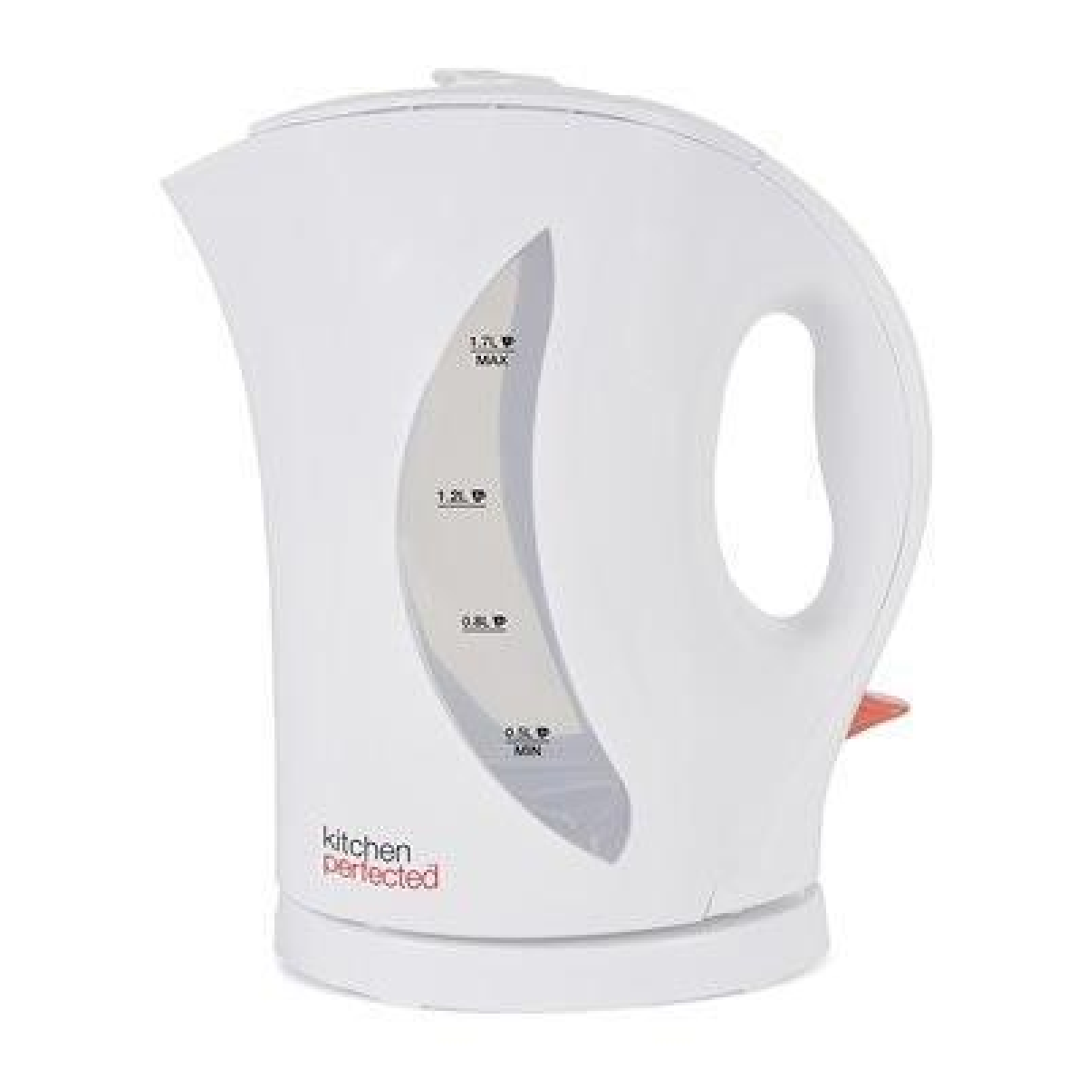 Kitchen Perfected 1.7L Fast Boil Cordless Kettle and 2-Slice Toaster - White