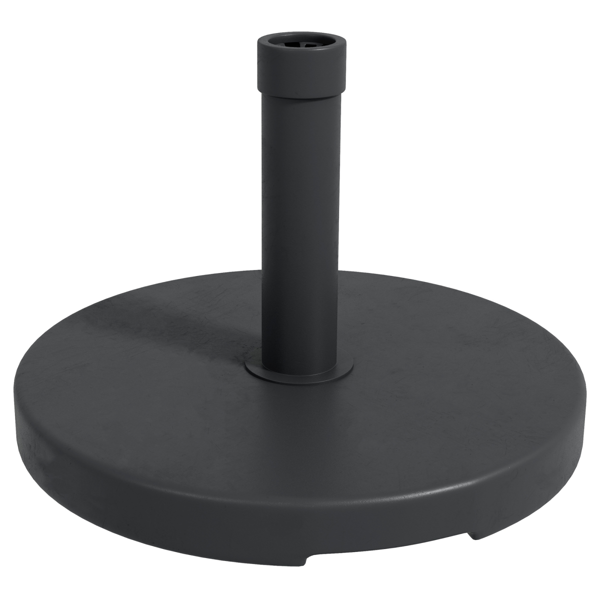 Outsunny 15kg Concrete Parasol Base Round Umbrella Stand