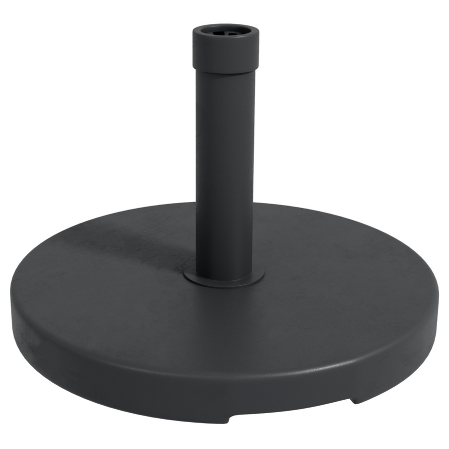 Outsunny 15kg Concrete Parasol Base Round Umbrella Stand