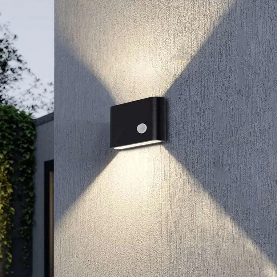 12W LED Motion Sensor Outdoor Wall Light
