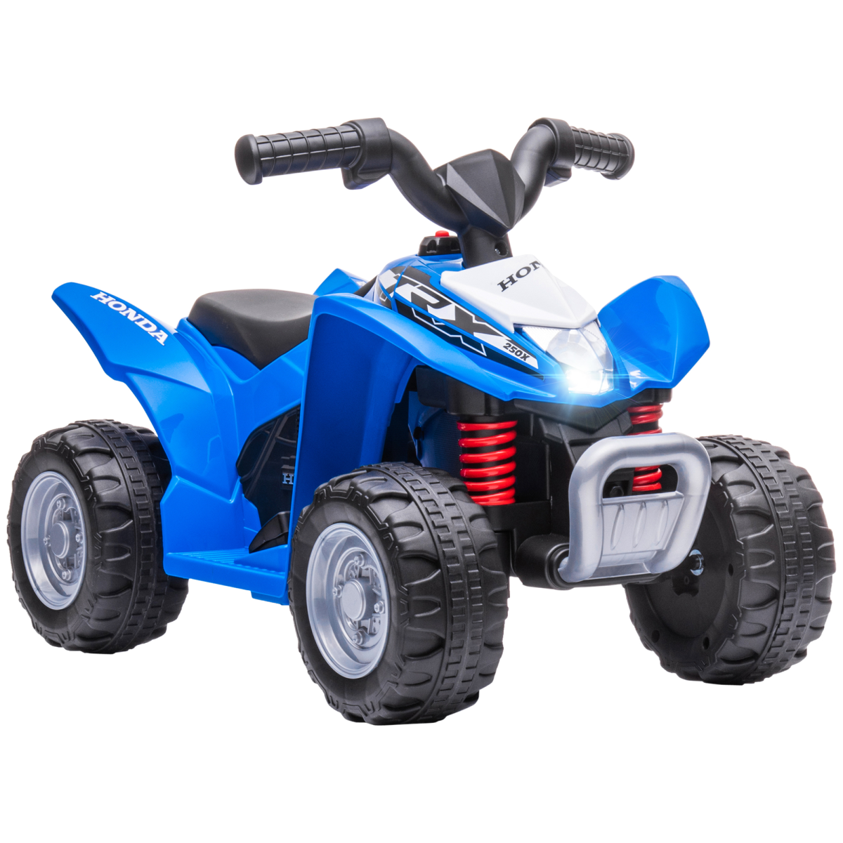 AIYAPLAY Honda Licensed Kids Electric Quad Bike 6V ATV Blue