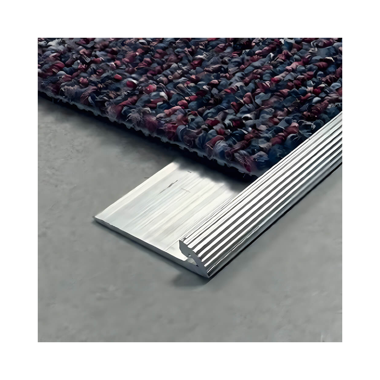 Aluminium Carpet Tile Edge Profile 6mm | CAR Transition Trim