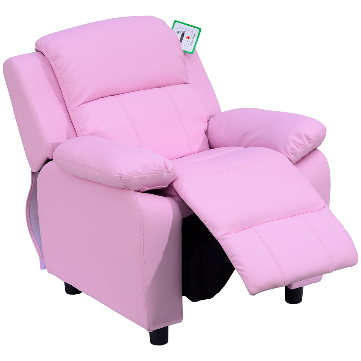 HOMCOM Kids Recliner Armchair Game Chair Sofa Children Seat in PU Leather