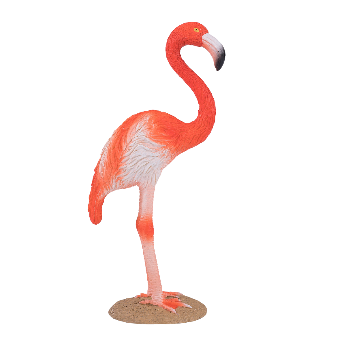 American Flamingo Toy Realistic Exotic Bird Figurine