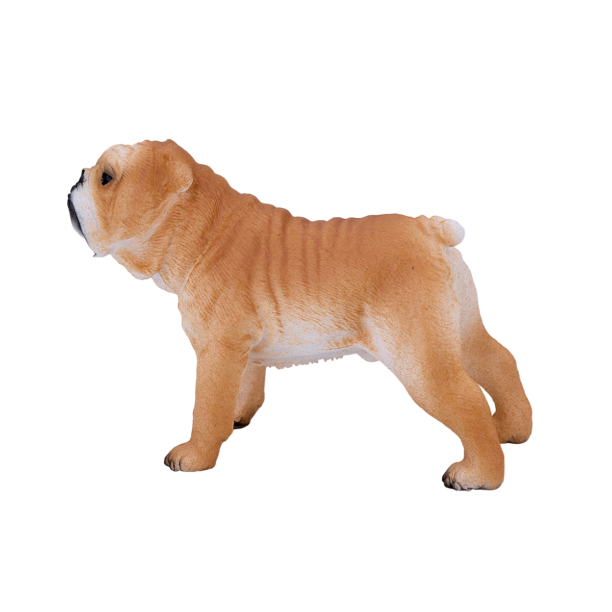 English Bulldog Toy Realistic Pet Figurine