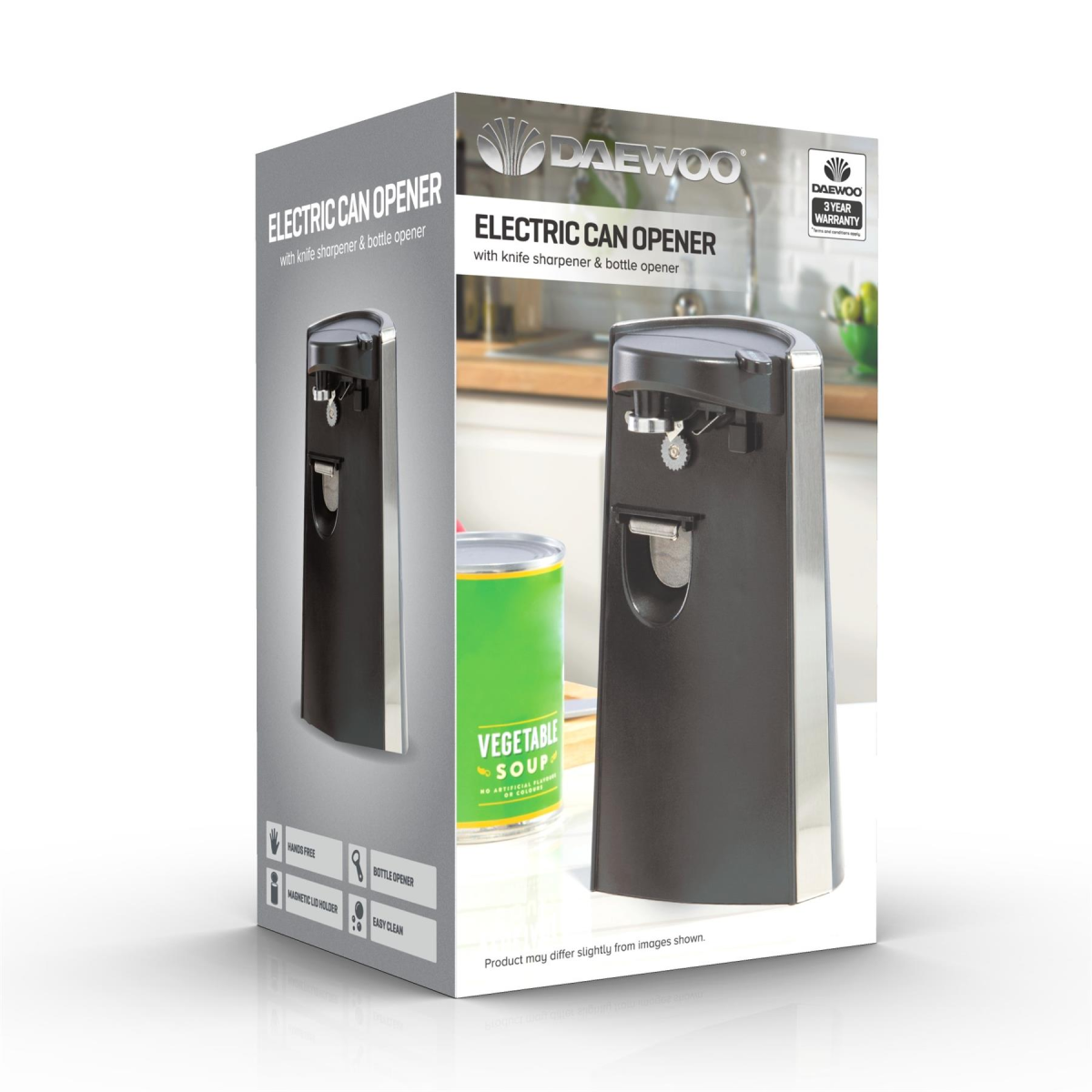 Daewoo Can Opener & Knife Sharpener