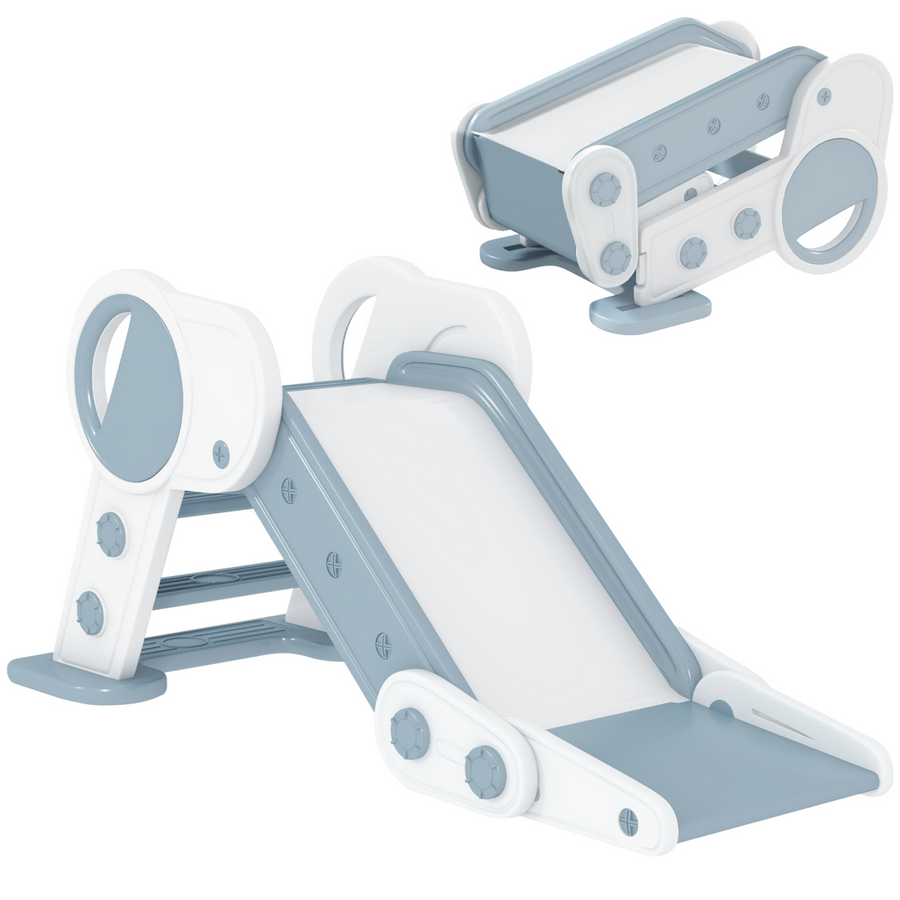 AIYAPLAY Foldable Kids Slide, Grey, 18-36 Months, 30kg