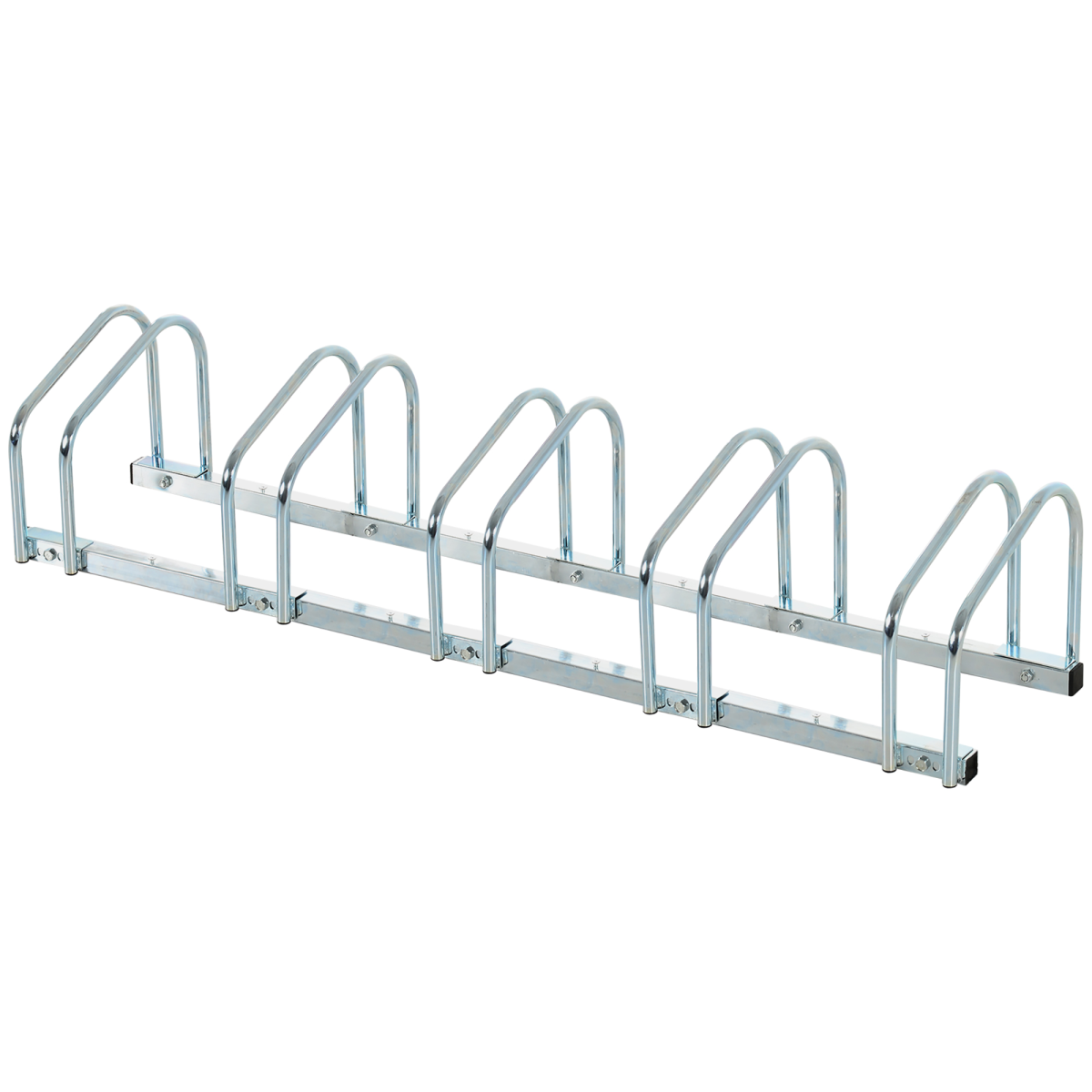 5 Bike Parking Rack Locking Storage Stand Holder Floor Wall Mount