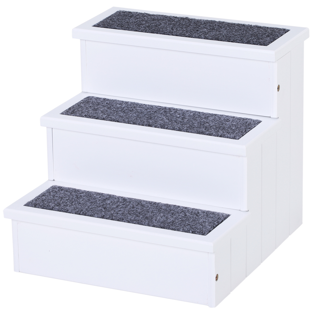 3 Step Wooden Dog Steps with Storage