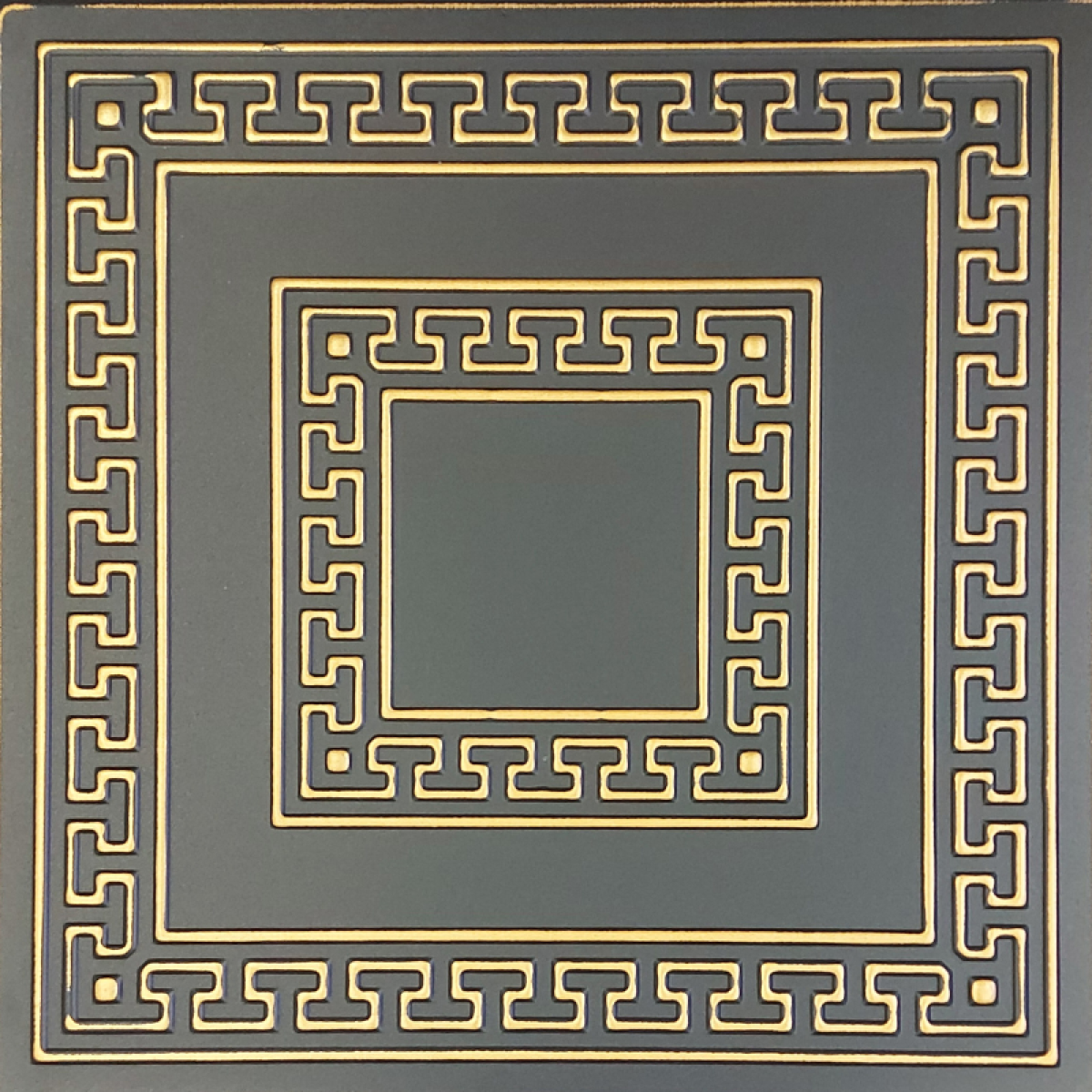 Black & Gold Decorative Ceiling/Wall Panels, 2m² (8 Panels)