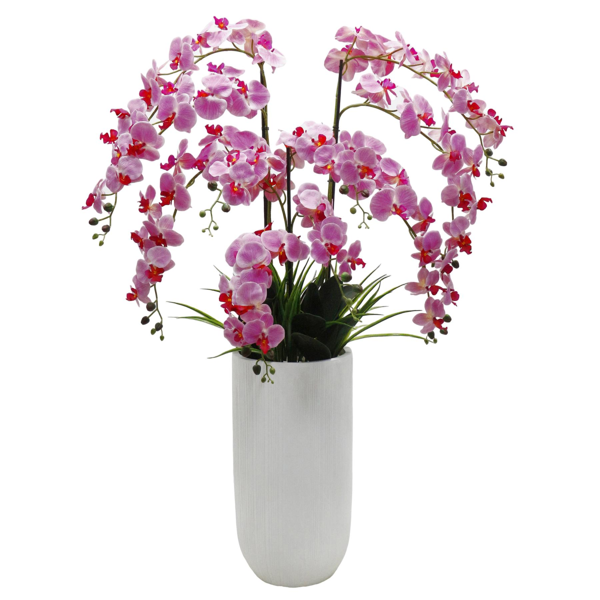 150cm Artificial Pink Orchid Potted Display