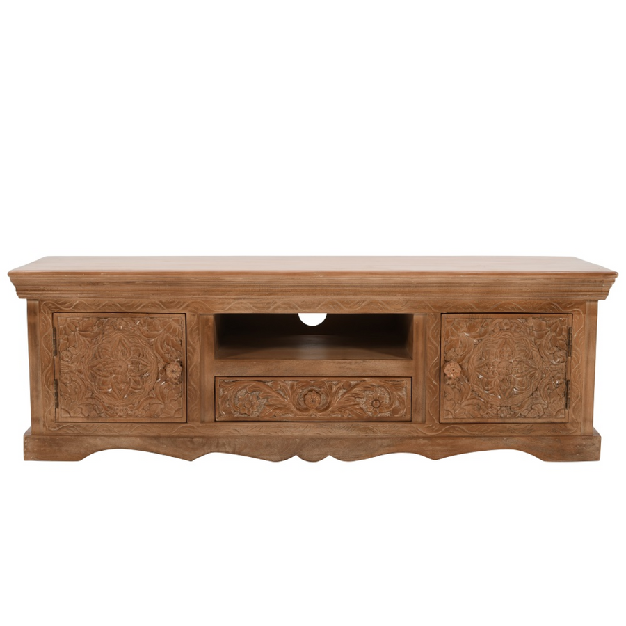 Artwork Mango Wood TV Cabinet