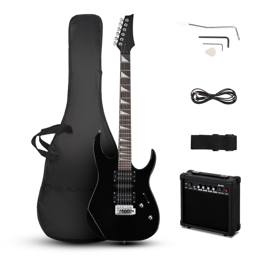 170 Model HSH Pickup Right-Handed Electric Guitar with 20W Amp