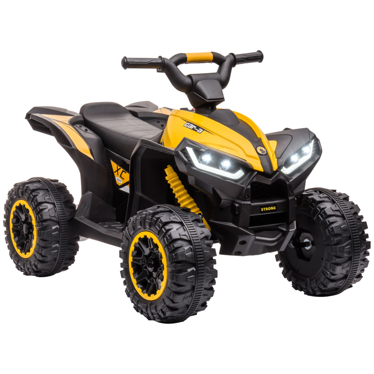 HOMCOM 12V Electric Quad Bike for Kids, Ride-On ATV Toy, 3-5 Years