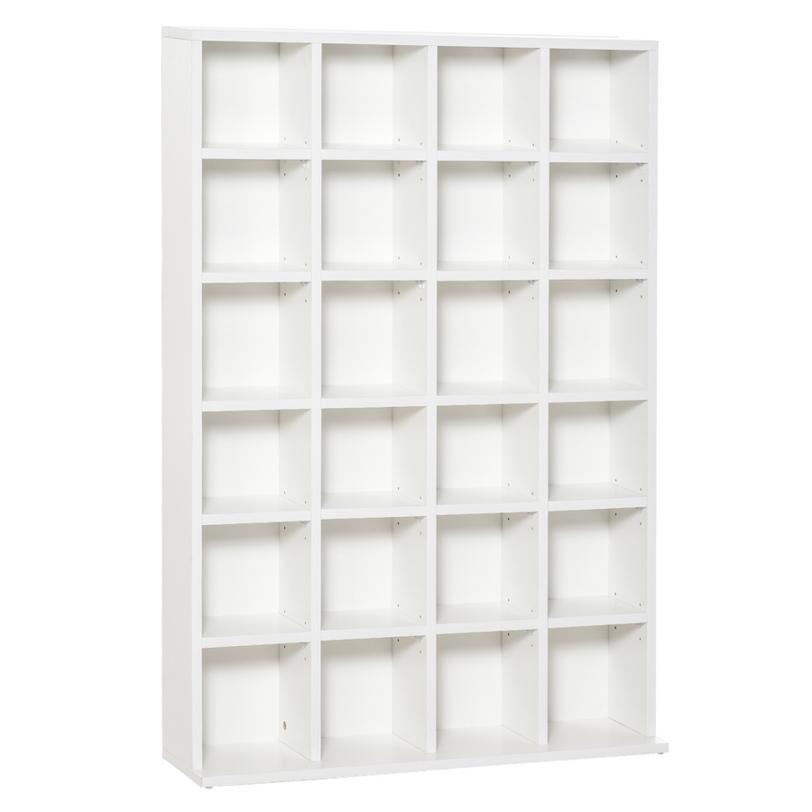 DVD, CD and Blu-ray Media Storage Cabinet with Adjustable Shelves