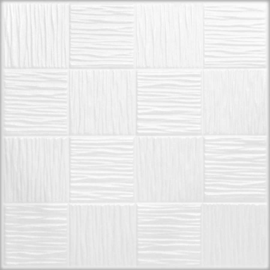 White Panel Set 11: Decorative Ceiling & Wall Panels, 8 Pack (2m²)