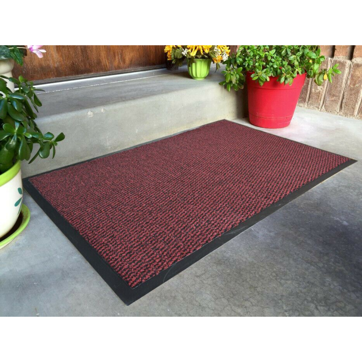 Barrier Mat Red 60 x 80 cm