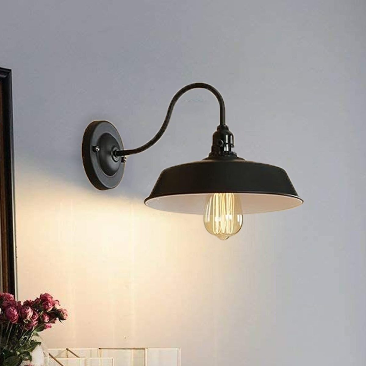 Modern Black Wall Lights for Living Room