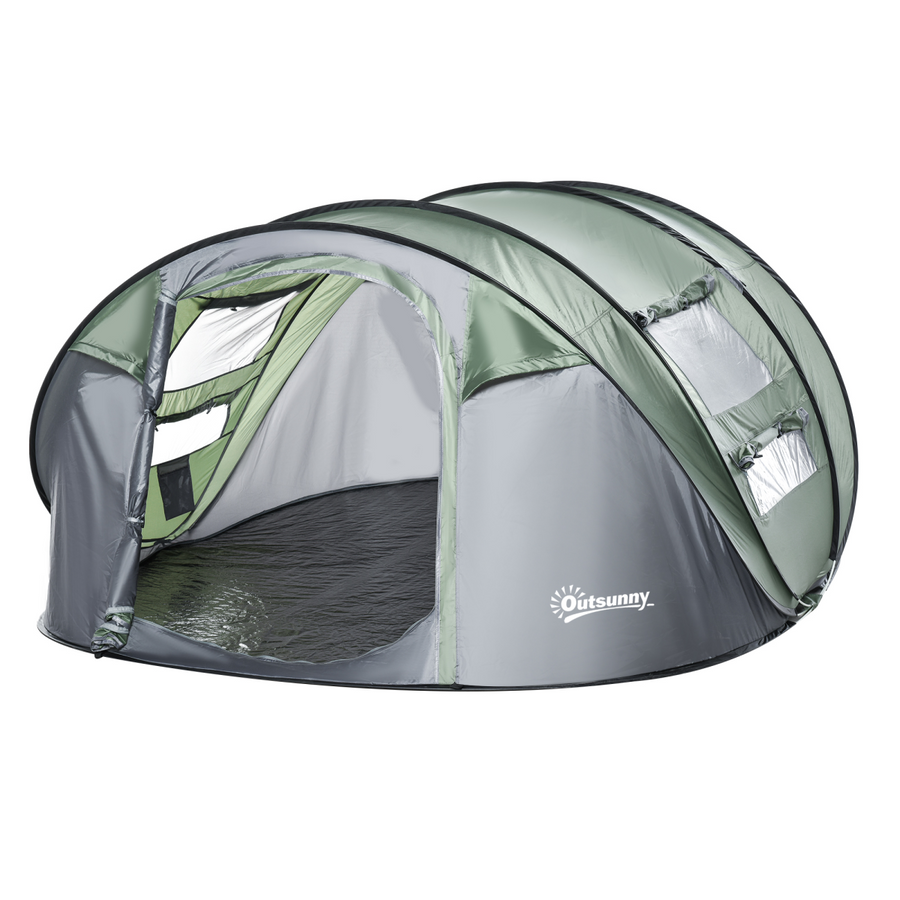 Camping Tent Dome Tent Pop-up Design for 4-5 Person