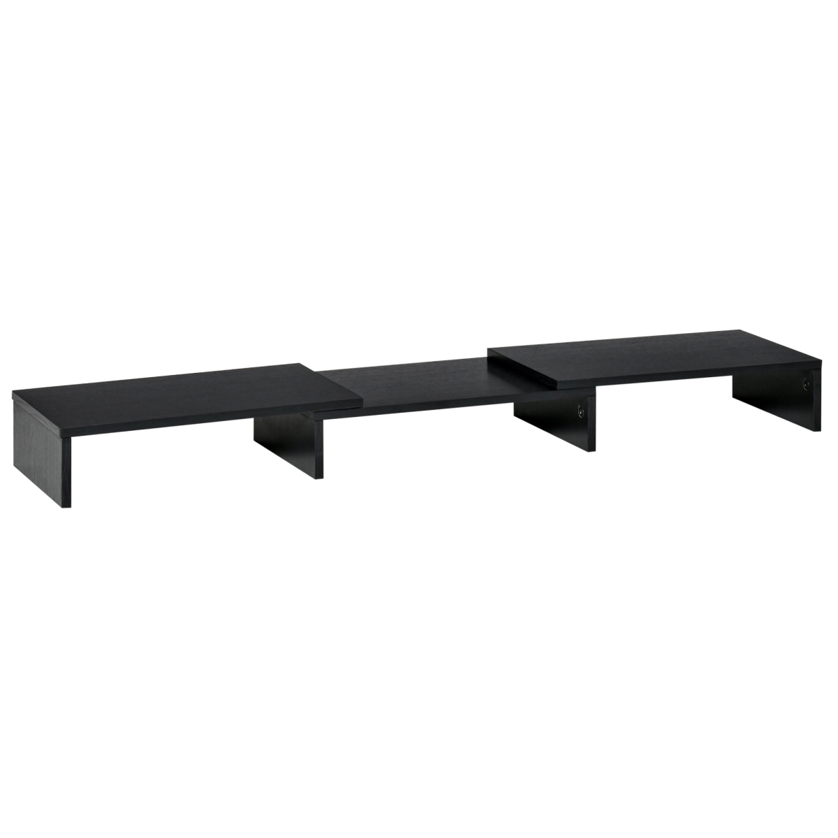 Vinsetto Adjustable Monitor Stand Screen Riser for Two Laptops