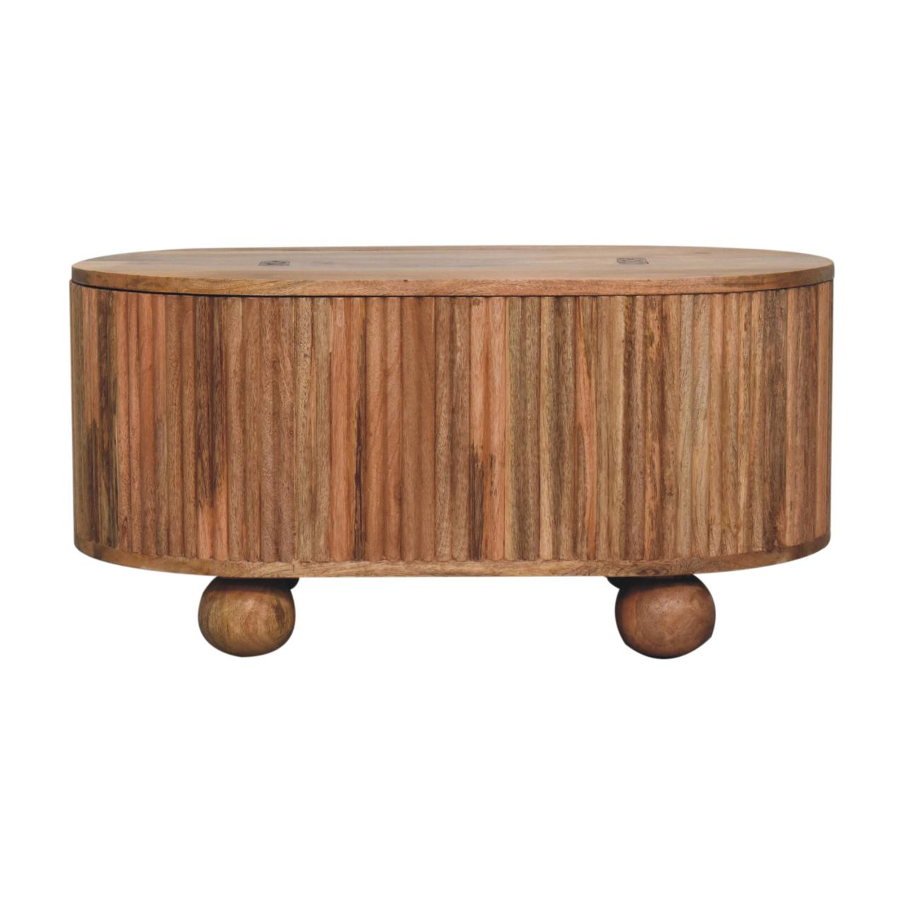 Artisan Furniture Soba Lift-Top Coffee Table with Storage, Brown