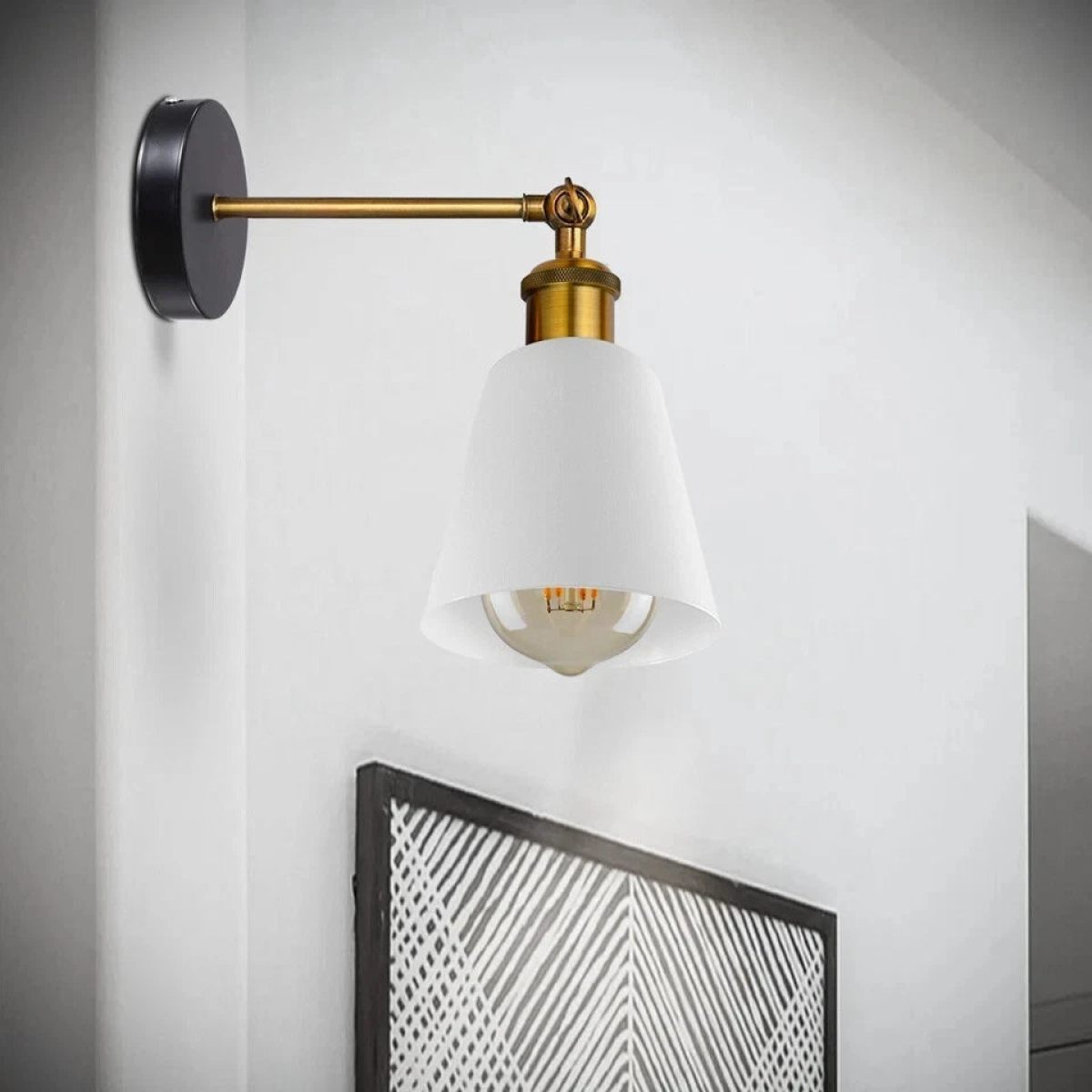 Industrial Metal Wall Mounted Wall Lamp Fitting E27 Wall Lighting Fixture